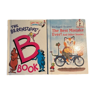 I Can Read it All By Myself Beginner Books Dr. Seuss Richard Scary Sesame Street